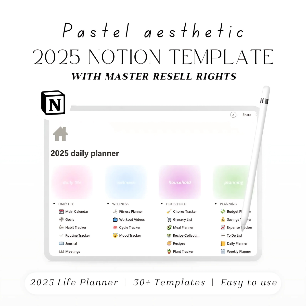 ADHD Printable Life Planner