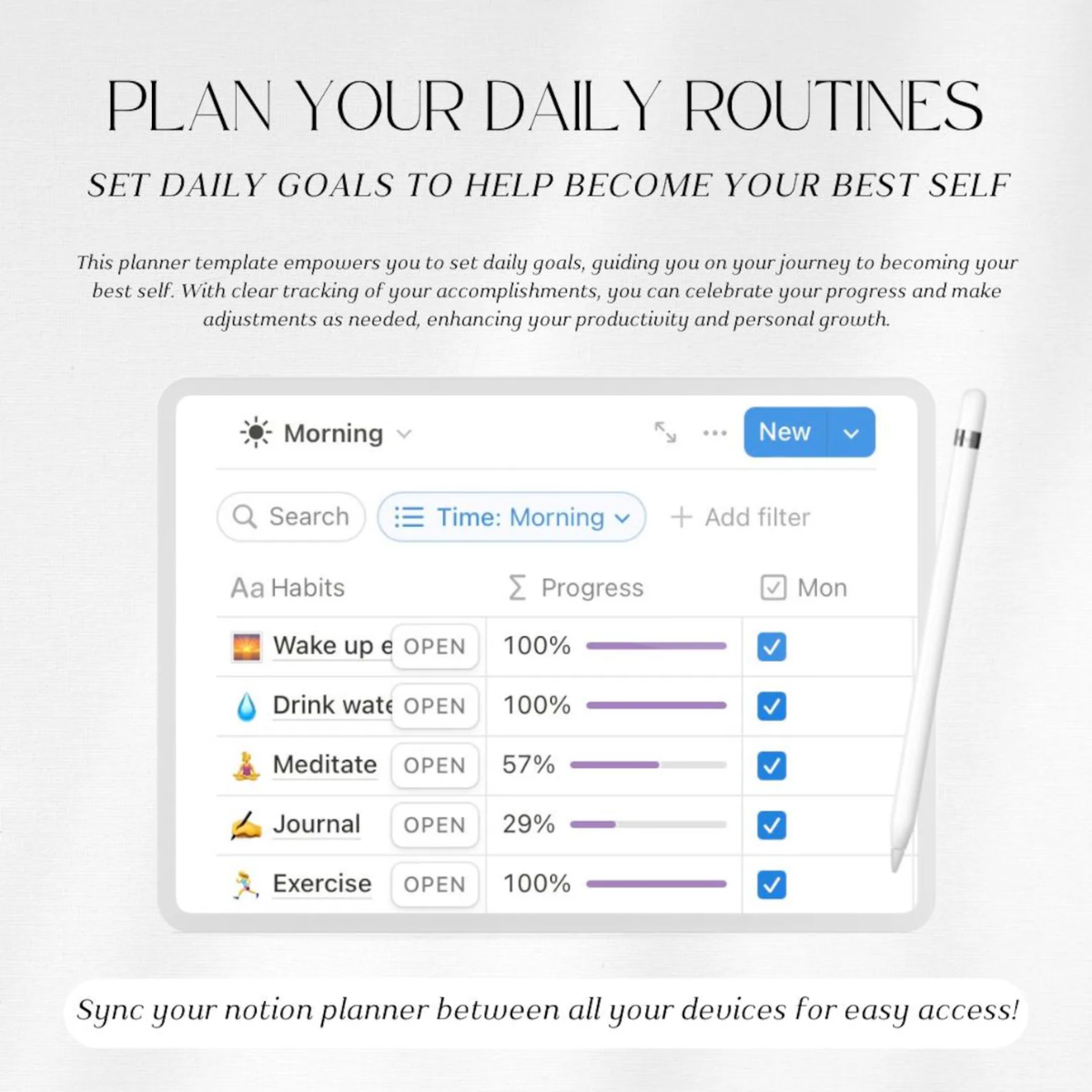 ADHD Printable Life Planner